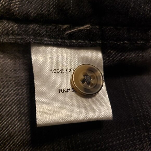 First Wave youth button down long sleeve shirt size 18/20 NWT - Picture 9 of 10